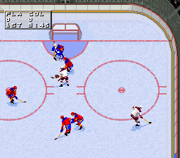 NHL '97 (USA) (Beta) In game screenshot